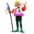 Just-Us-League of Stupid Heroes Aquaman Action Figure
